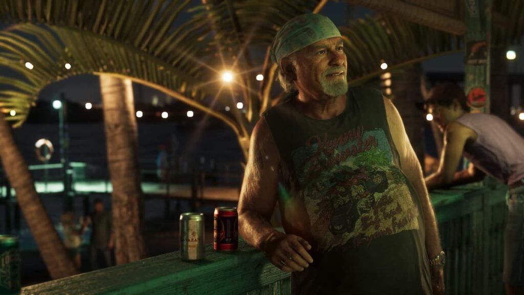Brian Heder hanging out at some club, having beers