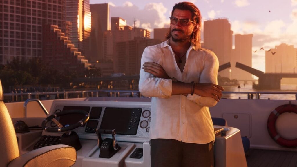 Raul Bautista on a boat