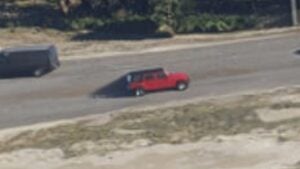 Canis Mesa driving on a highway in Leonida Keys in GTA VI