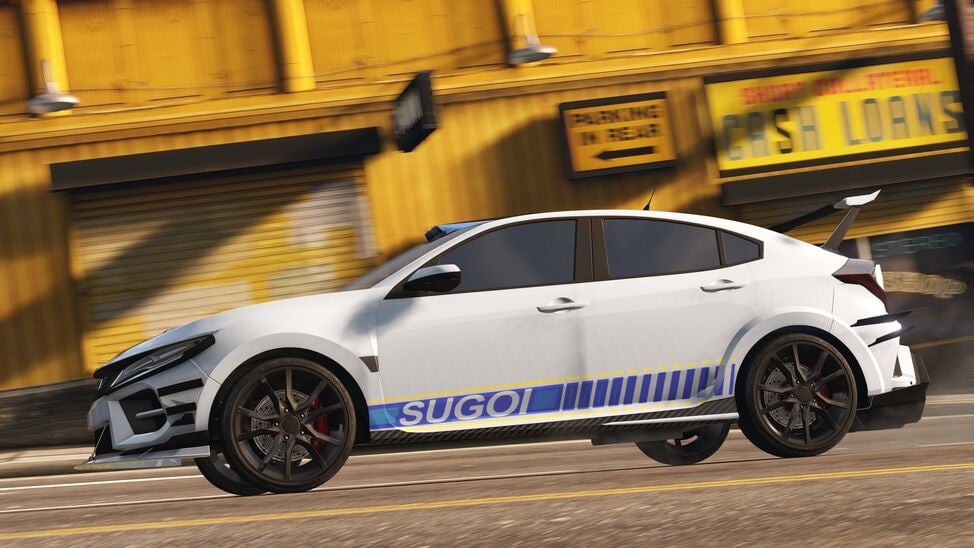 Modded Dinka Sugoi in GTA Online