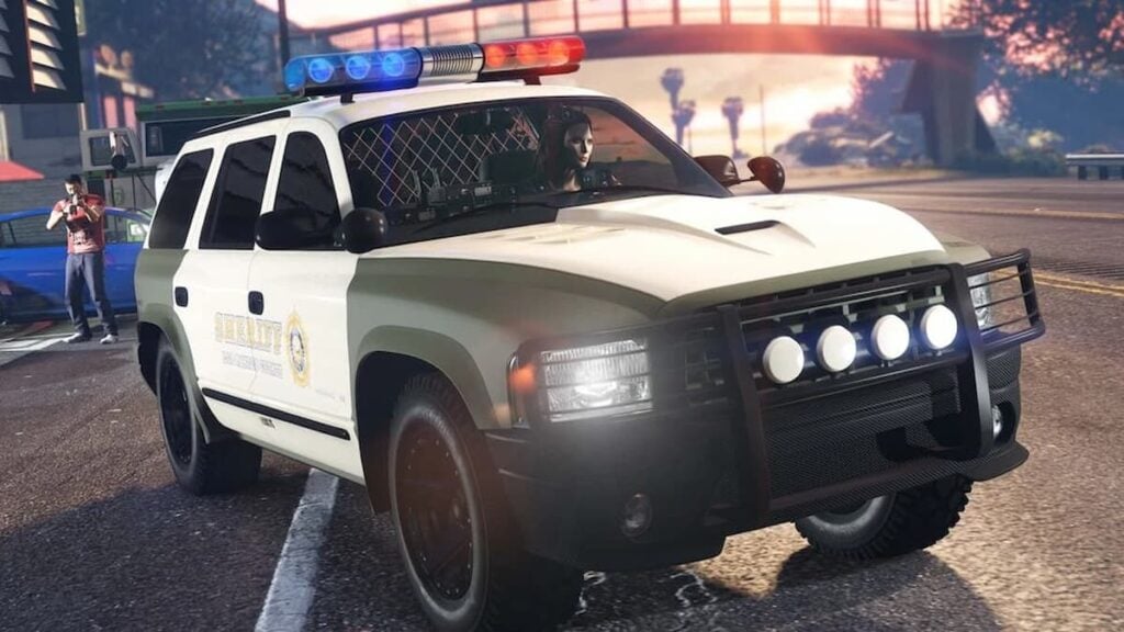Dorado used as a Cruiser by the LSPD