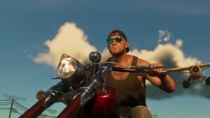 Jason Driving an Avarus in GTA VI's second trailer