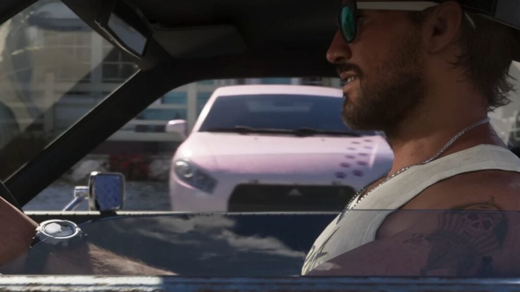 The Maibatsu Penumbra as spotted in the GTA VI Trailer 2. 
