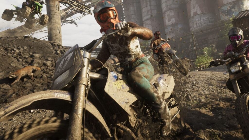 Maibatsu Sanchez driven through a muddy trail in a Mount Kalaga screenshot for GTA VI