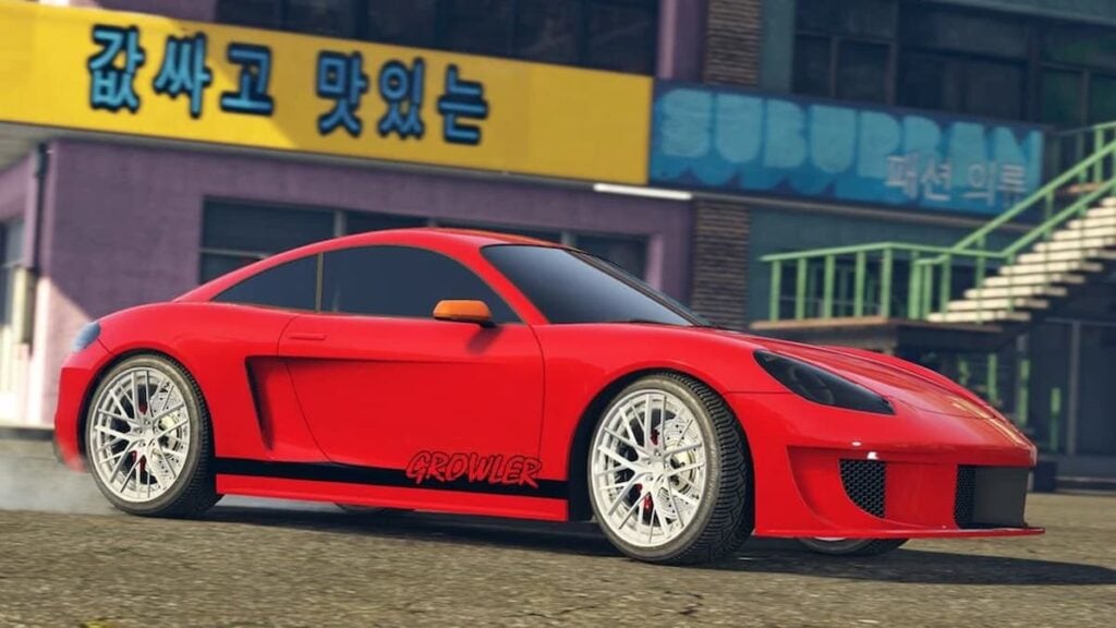 Pfister Growler side view in GTA Online