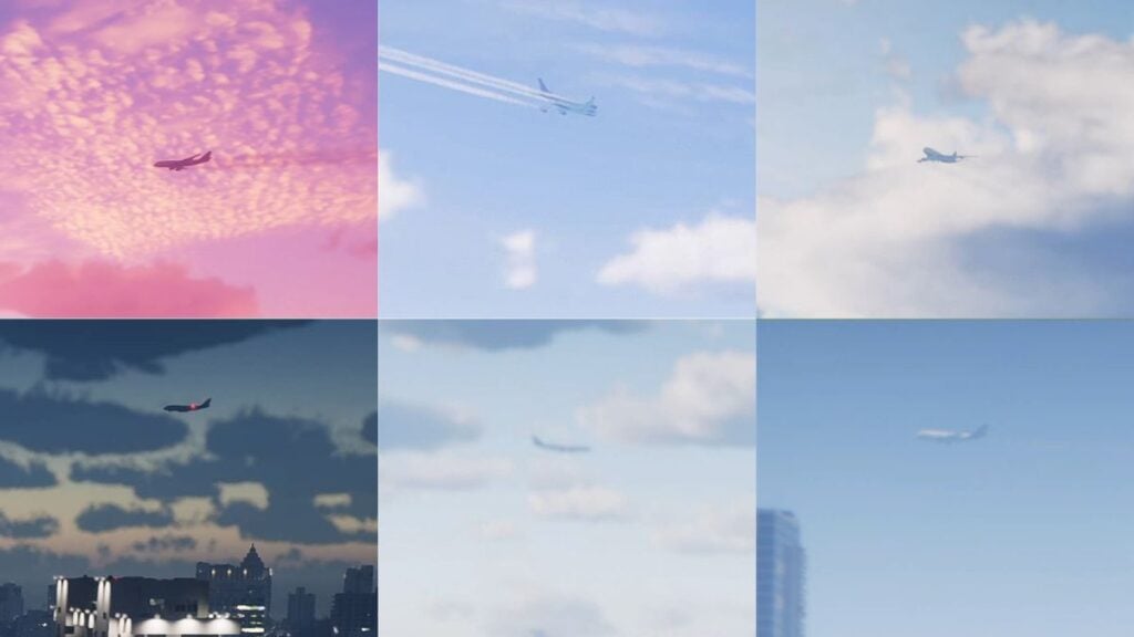 Several instances of Jet appearing in GTA VI Trailer 1