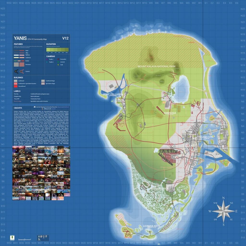 GTA 6 Map Version 12 by Yanis