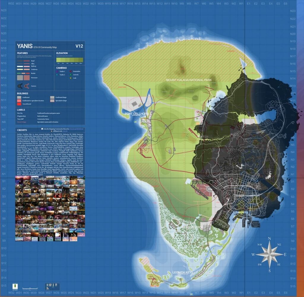GTA 6 Map compared to GTA 5's Map by Yanis
