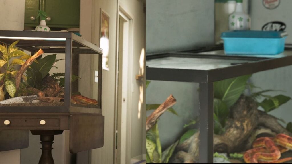 Pet Snake at Jason and Lucia's place in GTA 6