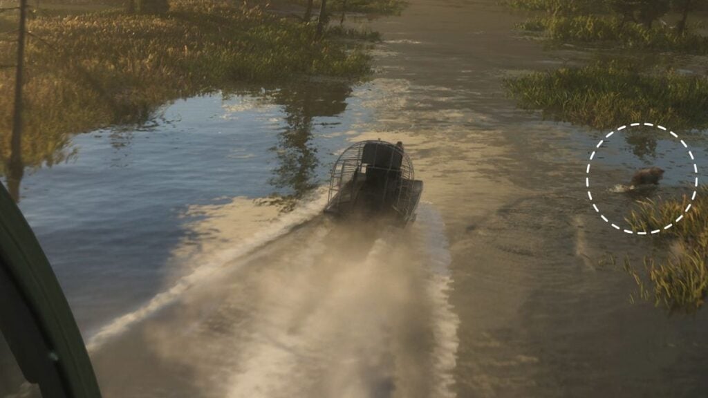 Wild Boar running away in GTA 6