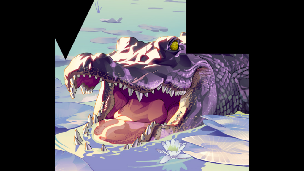 Alligator from GTA 6 Box Art Cover