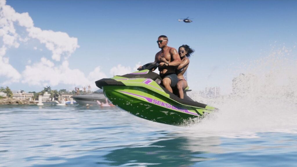 Jason and Lucia Riding a Speedophile Seashark Second Generation