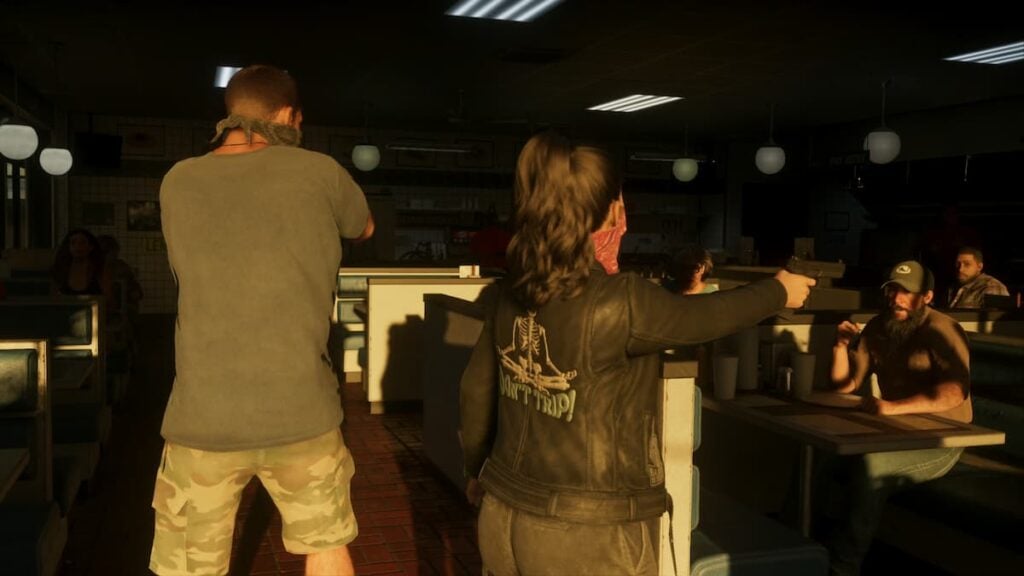 Jason and Lucia Robbing Diner