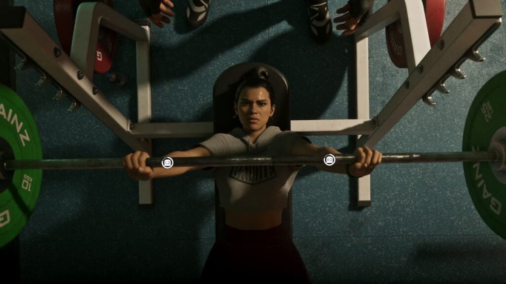 Lucia Bench Pressing GTA 6