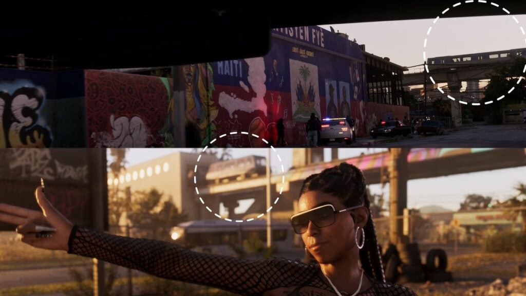 Metrorail seen in the second trailer for GTA 6