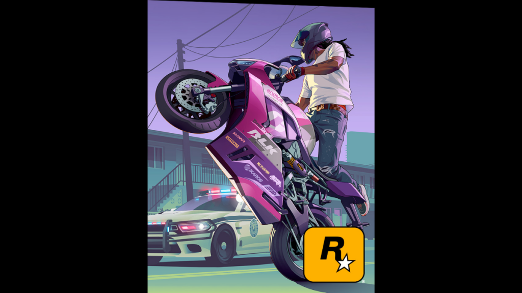 Principe Alvino V1 Bike from GTA 6 Box Art Cover