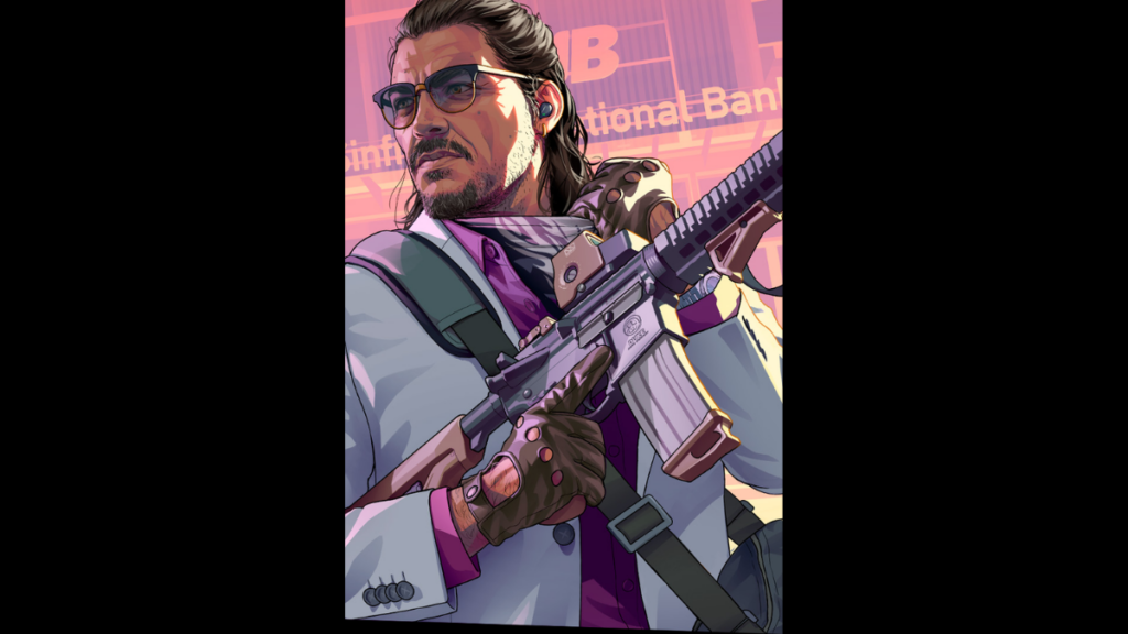 Raul Bautista from GTA 6 Box Art Cover