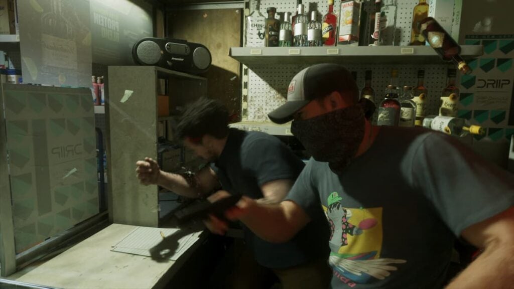 Store Robbery Jason Attacking