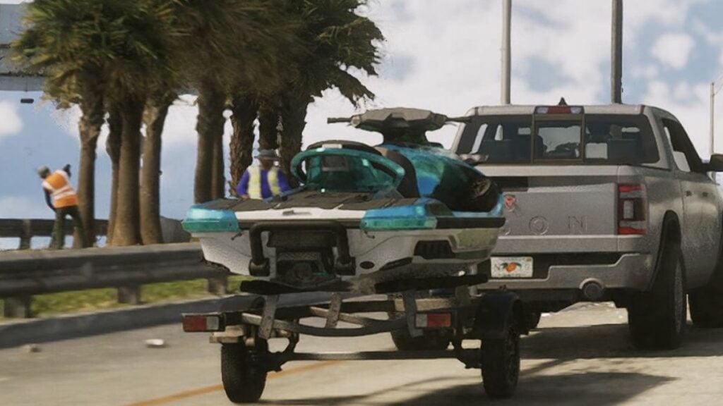 Turquoise Speedophile Seashark First Generation in GTA 6