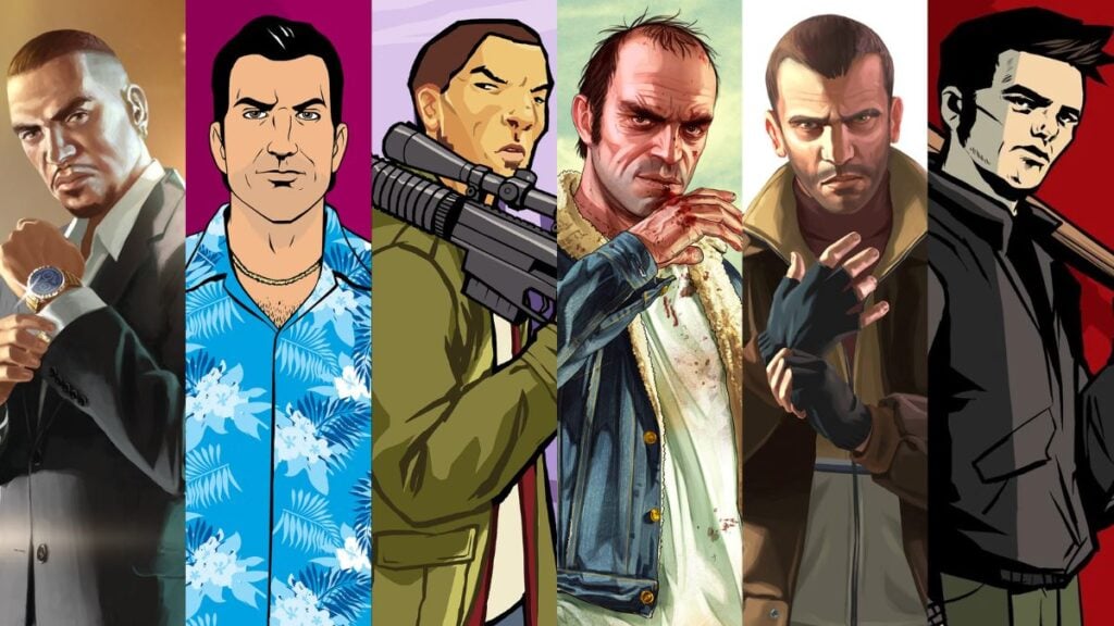 GTA Series Protagonists