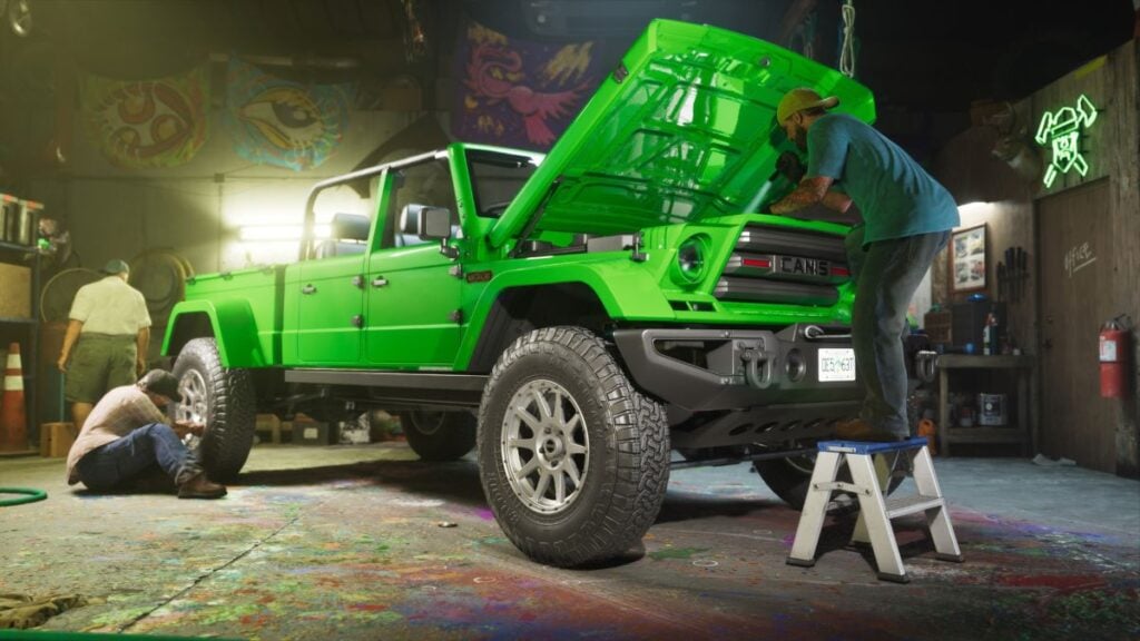 Canis Kamacho being worked on in GTA 6
