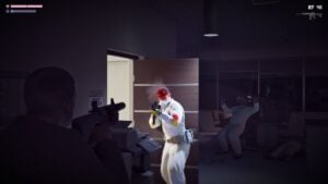 Jason uses Dead Eye, called Focus in GTA 6, to take out two enemies.