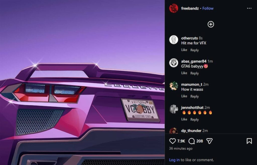 Future GTA 6 Social Media Post