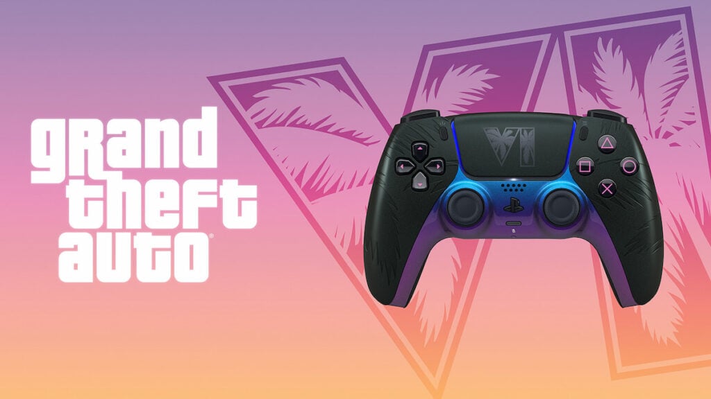 GTA 6 Limited Edition Black DualSense Controller