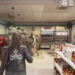 Jason and Lucia robbing a store together in GTA 6.