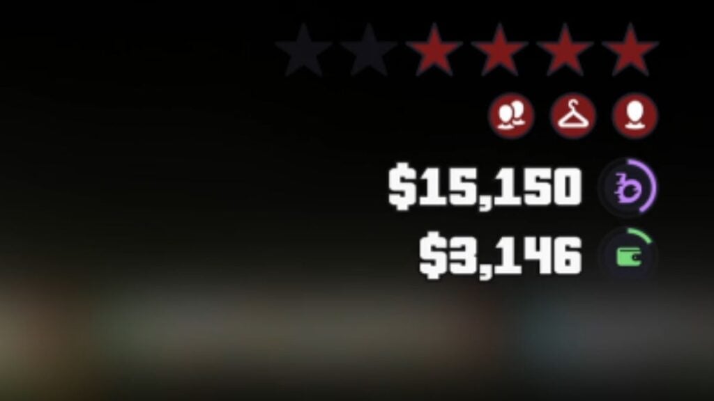 Money values shown on-screen in gta 6.