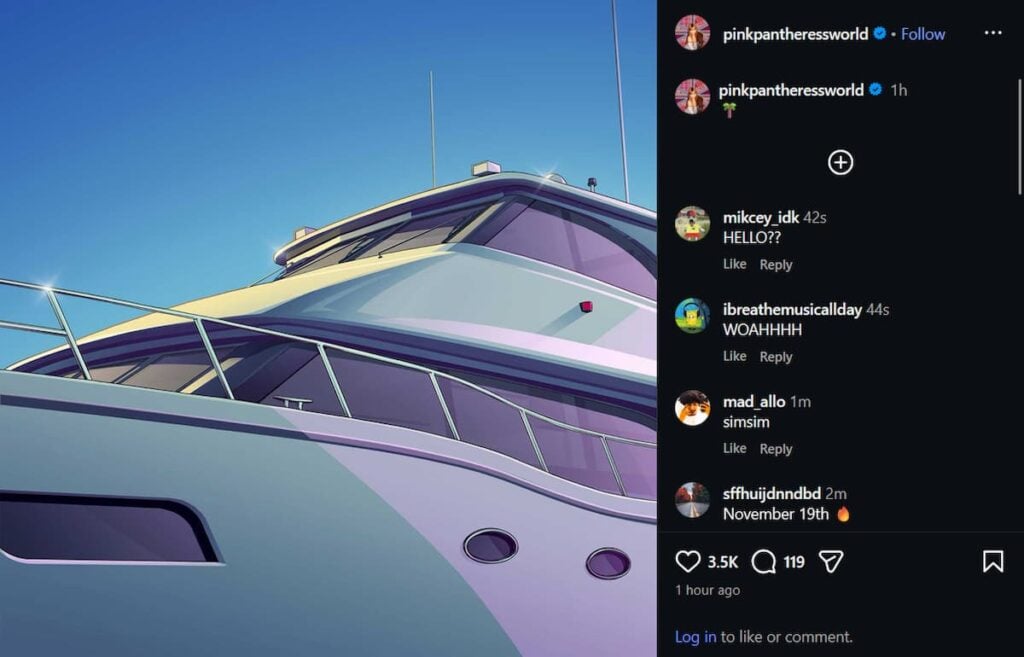 PinkPantheress GTA 6 Social Media Post