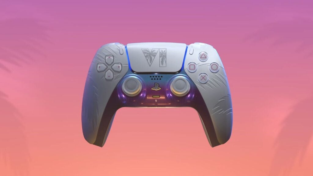 White GTA 6 Limited Edition DualSense
