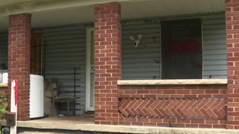 The home where the children were found